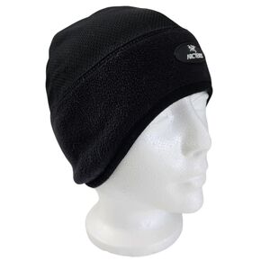 ARC’TERYX black fleece + mesh beanie unisex vintage 2000 one size